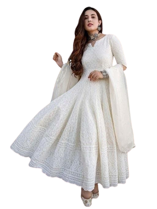 Straight Fit Cotton Kurta & Palazzo Combo with Dupatta ? Women?s Ethnic Wear(L)