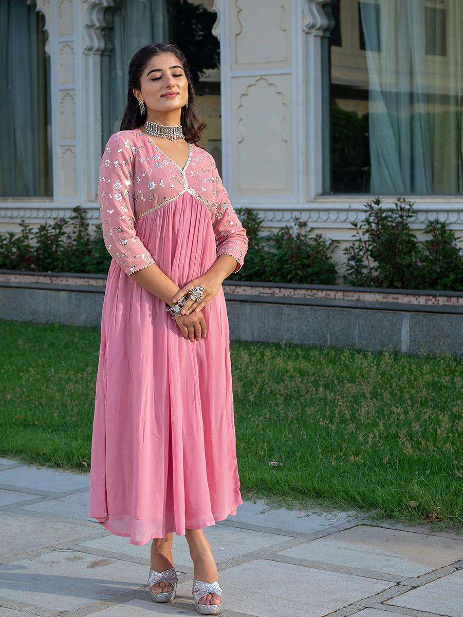 Cotton Printed Kurta with Coordinated Palazzo and Dupatta for Women(XL) - Image 4