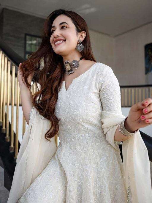 Straight Fit Cotton Kurta & Palazzo Combo with Dupatta ? Women?s Ethnic Wear(L) - Image 2